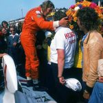 James Hunt and Lord Hesketh Post-Race - Zandvoort 1975
