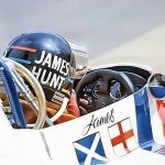 James Hunt in the 308 Cockpit
